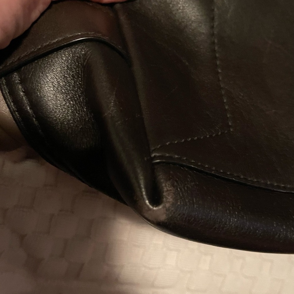 Coach Legacy Leather Bag - Gorgeous Colour Block Design No. E1220-19979 in EUC - Picture 9 of 16